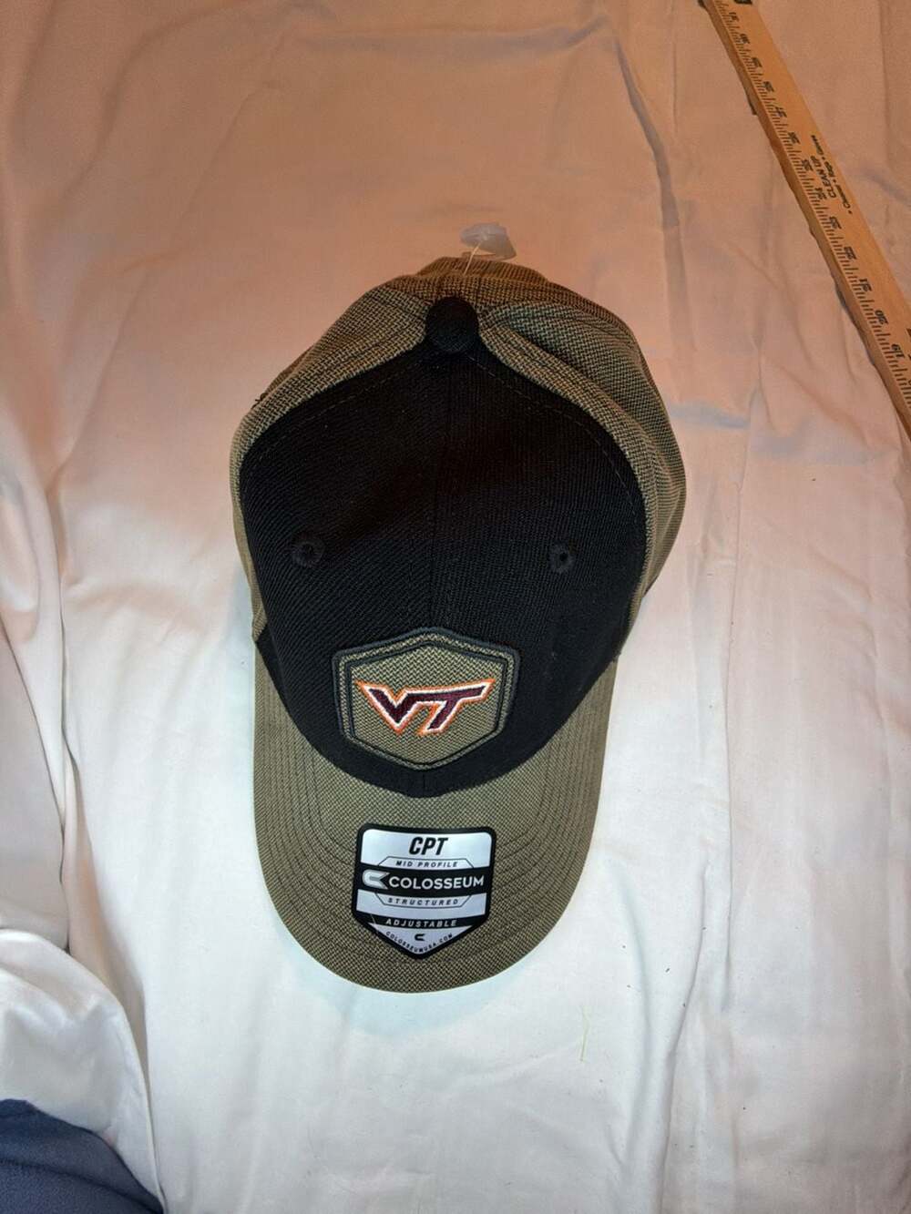 Colosseum Virginia Tech Hokies Mid-Profile Structured Adjustable Snapback Hat